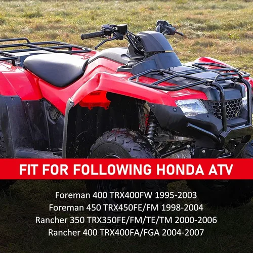 Vista 2 de Kit de zapatas de freno delanteras y traseras para Honda Foreman 400 Foreman 450 Rancher 350 Rancher 400, OEM# 06450-HN5-671 45175-HC4-006