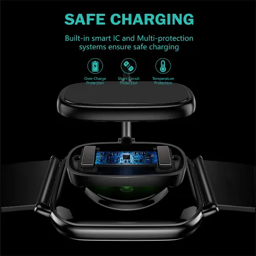 Vista 6 de TUSITA Cargador compatible con Amazfit GTR 2 2e, GTR Mini, GTS 2 2e, GTS2/GTS4 Mini, Active/Active Edge, Bip 5, Bip 3 Pro, Bip U Pro, T-REX Pro