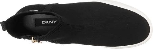 Vista 6 de DKNY Tenis de cuña sin cordones para mujer