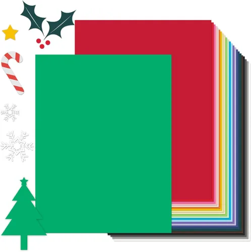 Vista 14 de Goefun 100 Sheets Yellow Cardstock 8.5 x 11 65lb Paper Amarillo