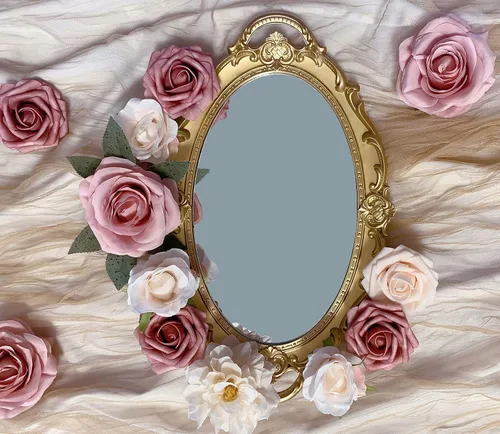 Vista 7 de FACINOC Juego de ramos de flores artificiales de rosas artificiales para bricolaje, decoración de despedida de soltera, arreglos florales falsos