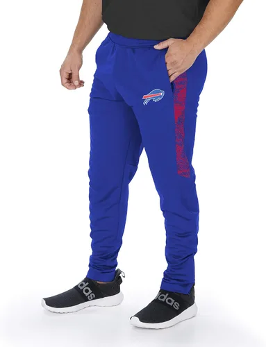 Vista 25 de Zubaz NFL Mens Track Pant with Half Sides