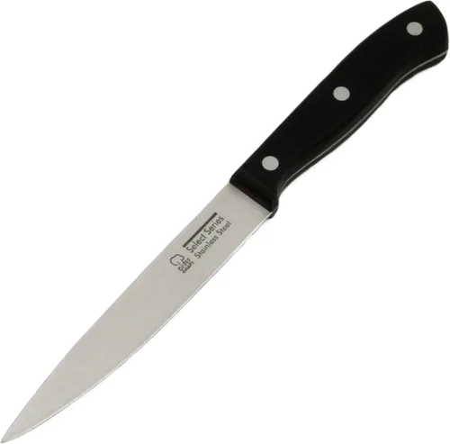 Vista 5 de Chef Craft Select Cuchillo deshuesador, hoja de 6 pulgadas de 11 pulgadas de largo, acero inoxidable/negro