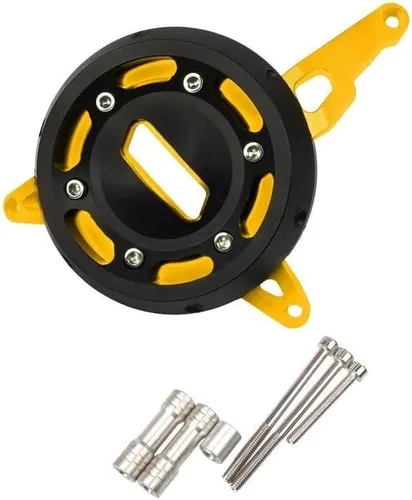 Vista 3 de F - Cubierta protectora de motor CNC para moto, estator, para Yamaha YZFR3, YZF-R3, YZF, R3, R3, R25, YZF-R25, MT-03, 2015-2023 Y (color negro)