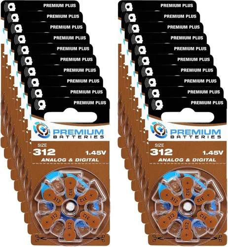 Vista 37 de Pilas Premium para audífonos, tamaño 10, 1.45V, con pestaña amarilla (6 pilas)