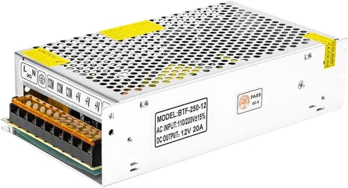 Vista 8 de BTF-LIGHTING CA100-240V a CC12V10A Máx120W Adaptador Convertidor Transformador de Fuente de Alimentación de Conmutación para Módulo de Tira LED