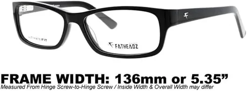 Vista 2 de Fatheadz Eyewear - Oversized Eyewear For All Frames only, RX Ready