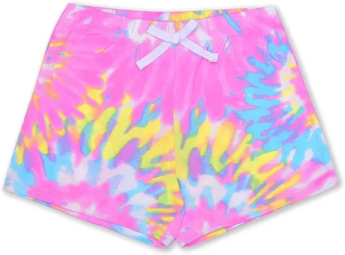 Vista 4 de My Little Pony 2 Piece Tie Dye T-Shirt and Matching Short Set for Girls Pink