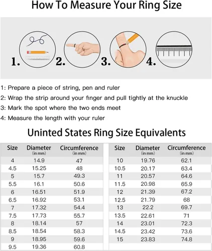 Vista 7 de TRUMIUM - Anillo de boda de carburo de tungsteno de 1564 y 516 de pulgada, para hombres y mujeres, con borde escalonado, grabado en inglés I Love