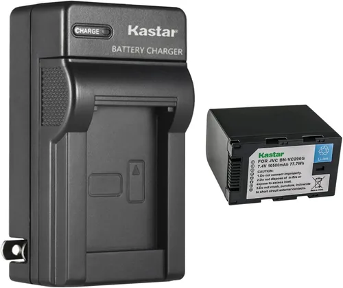 Vista 8 de Kastar Reemplazo del cargador de batería de pared de CA para JVC GY-HC500 GY-HC500E, GY-HC500U GY-HC500UN, GY-HC500SPC GY-HC500SPCN, GY-HC550
