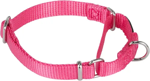 Vista 40 de Hyhug Collar Martingale para perros pequeños, color verde, resistente a prueba de escape, nailon duradero, sin hebilla, ideal para entrenamiento