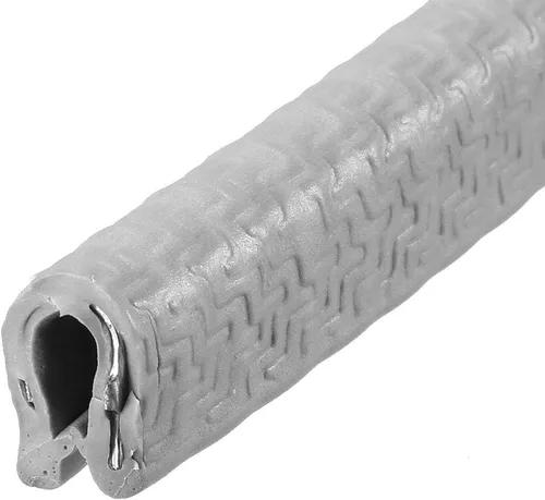 Vista 4 de uxcell Edge Trim U Seal Protector de borde de canal en U de plástico de PVC blanco se adapta a borde de 1/32 '' - 3/32 '' borde de 10 pies