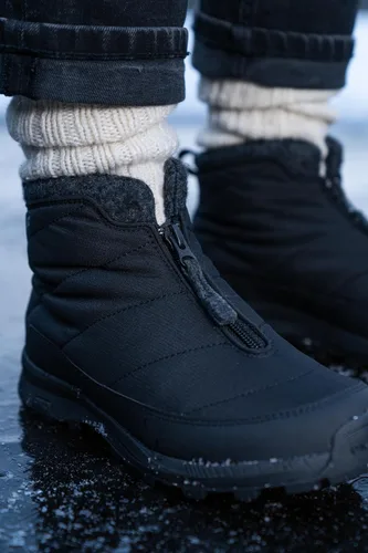 Vista 8 de Icebug Sala BUGrip - Botas de invierno con suela de tracción tachonada de carburo para hombre