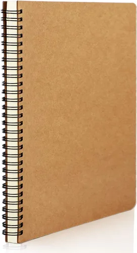 Vista 36 de EUSOAR - Cuaderno rayado A5 con espiral, para escritura, viajes, notas, diario, bocetos, para estudiantes, oficina, negocios, tapa de 3