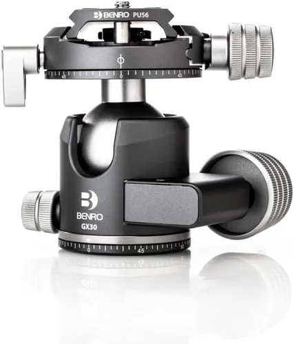 Vista 11 de Benro GX35 Tres Series Arca-Swiss Estilo Bajo Perfil Aluminio Esfera