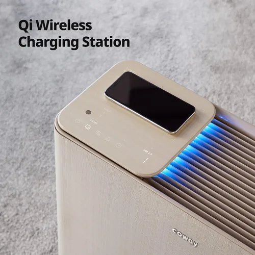 Vista 5 de COWAY Purificadores de aire para el hogar de hasta 1298 pies cuadrados, prefiltro lavable y filtro de partículas para humo, alergias, caspa