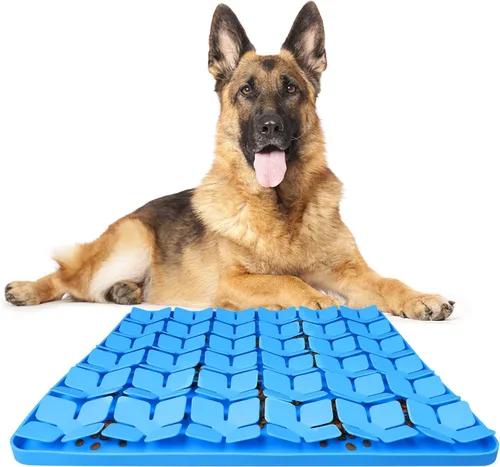 Vista 9 de Alfombrilla Olfateadora para Perros, Alfombrilla Interactiva de Silicona para Perros que No Lastima la Nariz del Perro para Entrenamiento de Olfato