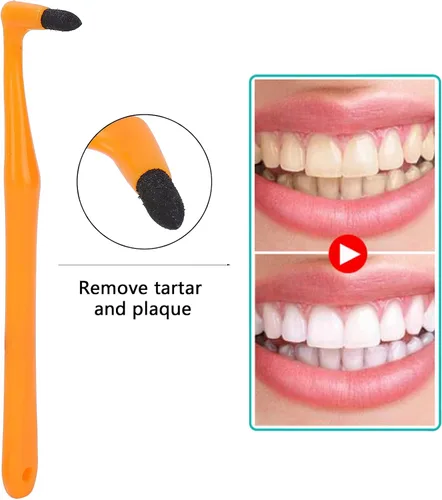 Vista 4 de Removedor de dientes profesional, pulidor de blanqueamiento de dientes, borrador de dientes, herramienta de pulido de limpieza de dientes