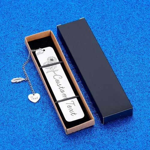 Vista 7 de Regalos de cumpleaños personalizados para mujeres, marcadores de flores de nacimiento para mujeres, hijastra, hijastras, amigas, mejores amigas