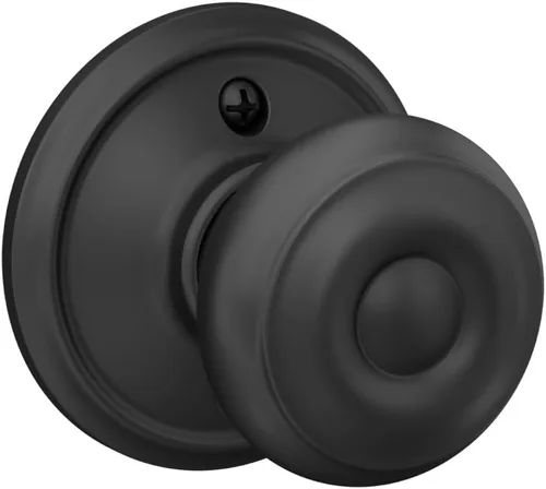 Vista 91 de SCHLAGE F10 GEO 716 Pomo de Puerta Georgiano, Cerradura de Paso para Pasillo y Armario, Bronce Envejecido (Paquete de 4)