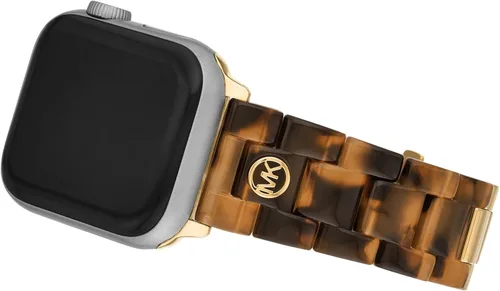 Vista 4 de Michael Kors - Correa de reloj intercambiable para Apple Watch, compatible con Apple Watch de 38 mm, 40 mm o 41 mm, compatible con Apple Watch