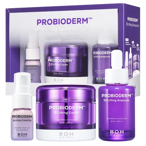 Vista 9 de BIOHEAL BOH PROBIODERM™ 3D Crema Lifting Set Doble + Crema Máscaras Crema Facial Antienvejecimiento Coreana para Arrugas y Reafirmación de la Piel