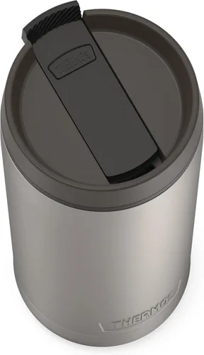 Vista 4 de THERMOS ALTA SERIES - Vaso de acero inoxidable de 18 onzas, acero mate/negro espresso