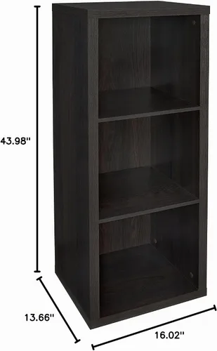 Vista 5 de Armarios cúbicos decorativos de almacenamiento ClosetMaid Nogal negro