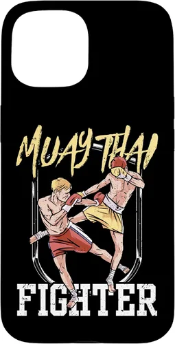 Vista 6 de iPhone 16 Muay Thai Fighter Martial Arts Hobby Boxing Case