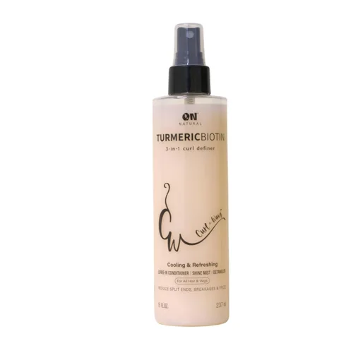 Vista 8 de On Natural Curl-N-Wavy - Definidor de rizos 3 en 1 (8 onzas, agua de arroz Batana)