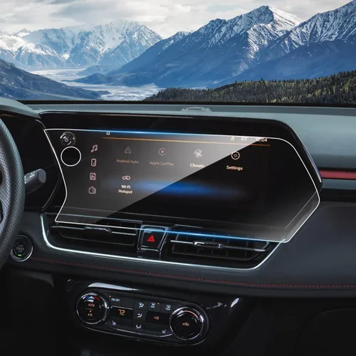 Vista 8 de INTGET 2 protectores de pantalla para Chevy Traverse 2024 2025 2026 Accesorios LT/Z71/High Country/RS vidrio templado para pantalla táctil de 17.7