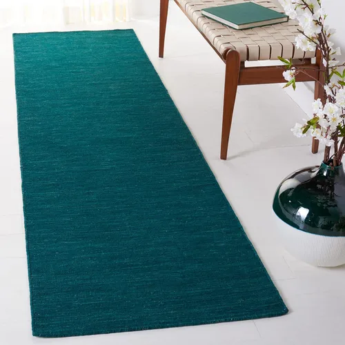 Vista 35 de SAFAVIEH Kilim Collection - Alfombra de pasillo de 2 pies 3 pulgadas x 9 pies, color beige, hecha a mano, de lana sólida, casual, ideal para zonas
