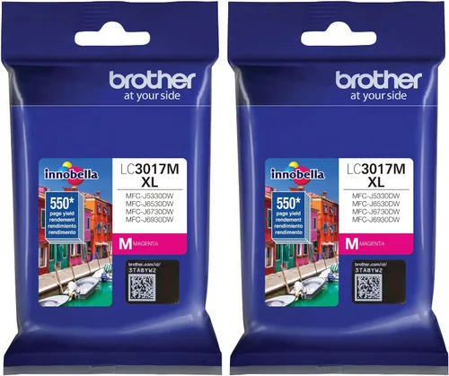 Vista 6 de Brother Printer LC30173PK Paquete de 3 cartuchos de tinta de alto rendimiento XL - 1 unidad: tinta cian/magenta/amarillo