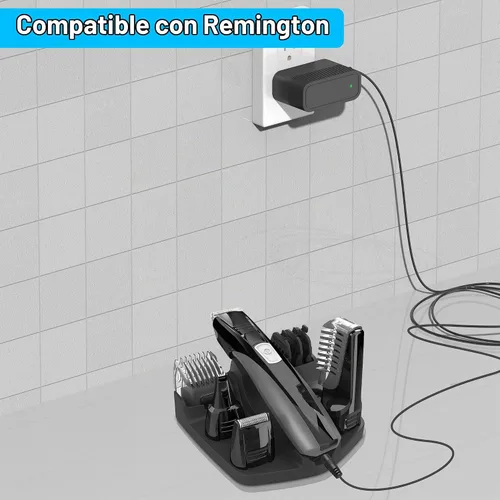 Vista 7 de Cargador de 5V 350MA para afeitadora Remington, cable de alimentación de recortadora compatible con Remington PG525D PG6025B PG6015 PG6020 PG6111