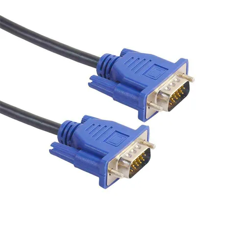 Vista 3 de EKYLIN Cable VGA, Cable de extensión de video macho a macho de 1.5m/5 pies para computadora PC a monitor, proyector con puerto de enchufe