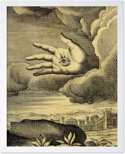 Vista 31 de Poster Master Póster astrológico clásico, impresión de ciencia vintage, regalo para artistas, amigos, el antiguo zodiaco de Egipto, rueda