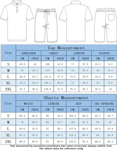 Vista 7 de Daupanzees Conjunto de camisa de 2 piezas para hombre, conjunto casual de manga corta para verano