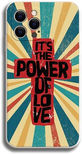 Vista 5 de Amanqunta Funda compatible con iPhone 14 Pro Max, hermosa funda de silicona suave con textura abstracta colorida para mujeres y niñas, diseño