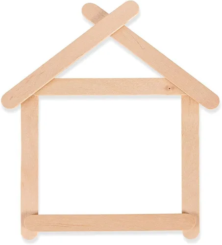 Vista 10 de Perfect Stix - PS-114st-1,000 Palitos de Artesanía de 4.5"/Palitos de Helado/Madera Natural - Caja de 1,000 ct