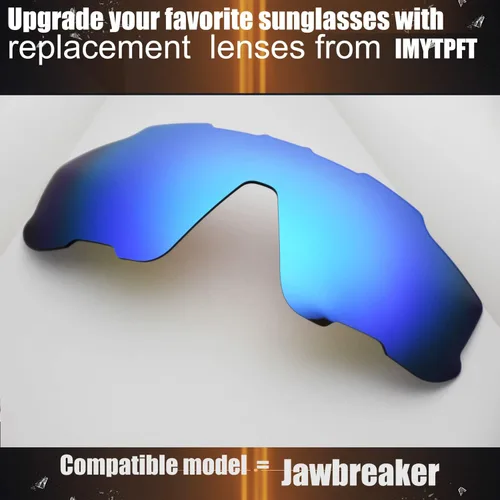 Vista 3 de IMYTPFT CompatibleReplacement for Lenses oakleys Jawbreaker BlueTitanium