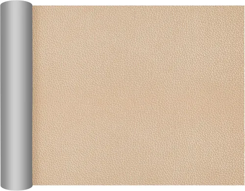 Vista 10 de DXBULL Parche de reparación de cuero grande de 17.3 x 78.7 pulgadas, cinta de reparación autoadhesiva para muebles, sofás, asientos de automóvil