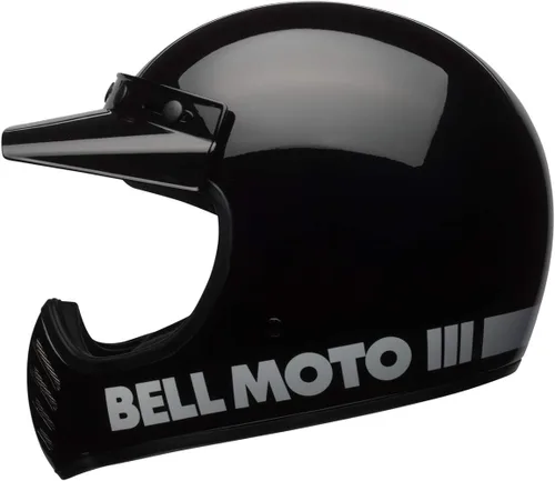 Vista 5 de Bell Powersports Moto-3 Motorcycle Helmets
