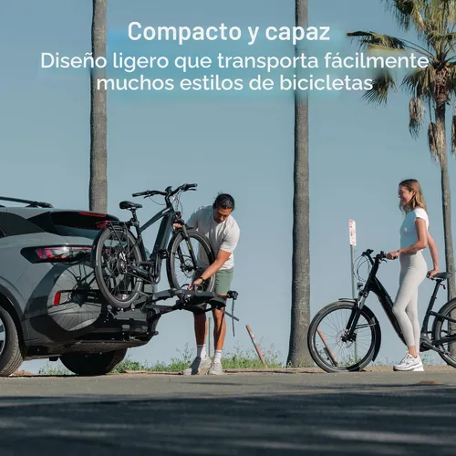 Vista 3 de Thule Outpace 2 Portabicicletas, enganche de 2 pulgadas y 1.25 pulgadas