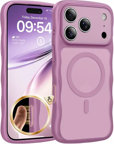 Vista 35 de TAURI Funda para iPhone 16 para mujeres y niñas, con control de cámara, [compatible con Masafe], funda Wave para iPhone 16 de 6.1 pulgadas