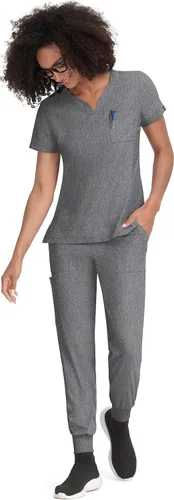 Vista 4 de KOI Basics - Pantalones quirúrgicos para mujer, 761 Quinn Jogger