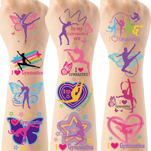 Vista 13 de Más de 150 tatuajes temporales cristianos, 6 hojas Boho Cristiano
