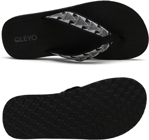Vista 4 de Sandalias para mujer, sandalias para la playa, pantuflas de verano.
