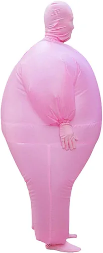 Vista 3 de IHGYT Disfraz inflable para mascarada traje de cuerpo completo disfraz inflable