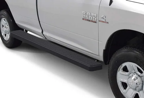 Vista 14 de APS - Estribos (barras Nerf, estriberas laterales, barras de escalón) compatibles con Ram 1500 2009-2018 Regular Cab y Ram 2500 3500 2010-2026 acero