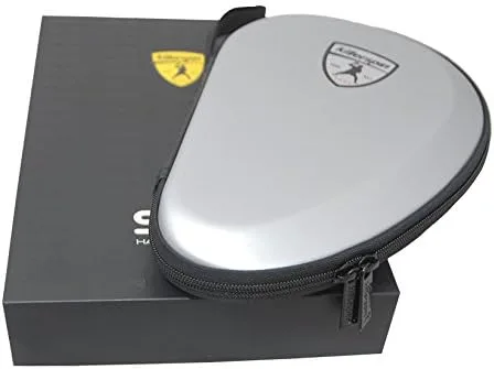 Vista 2 de Killerspin SVR - Estuche rígido para raqueta, color plateado y negro